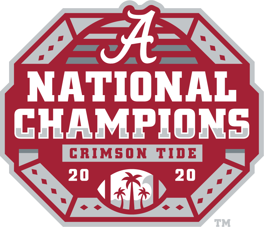 Alabama Crimson Tide 2020 Champion Logo v2 t shirts iron on transfers